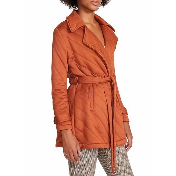 NEW STEVE MADDEN kennedy jacket in mocha bisque - Picture 3 of 3